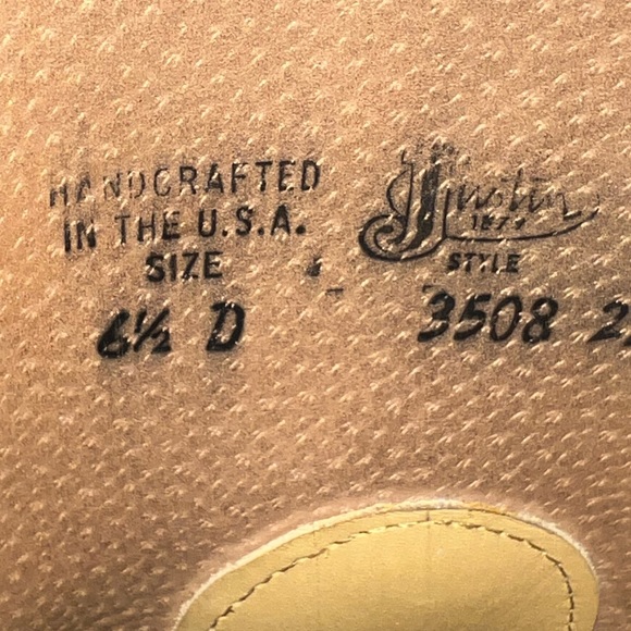 Justin Boots Stampede Round Toe Roper Boots Size 6.5 - Picture 11 of 13